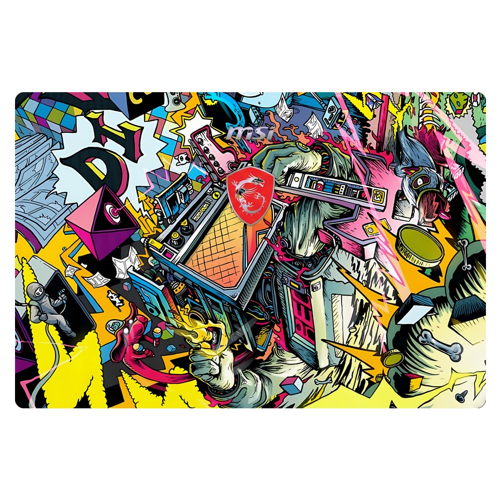 MSI GE60 2PC Apache MS-16GF laptop skin - Dizzy Doodles