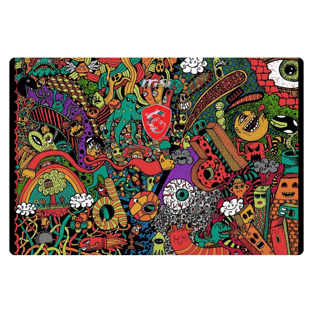 MSI GE60 2PC Apache laptop skin - Nogre Doodle