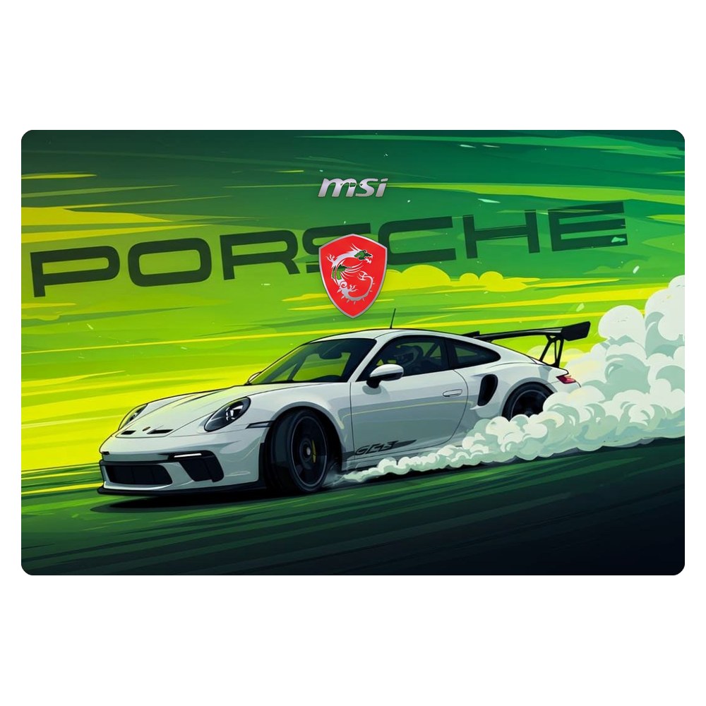 MSI GE60 2PC Apache MS-16GF laptop skin - Porsche Green Drift
