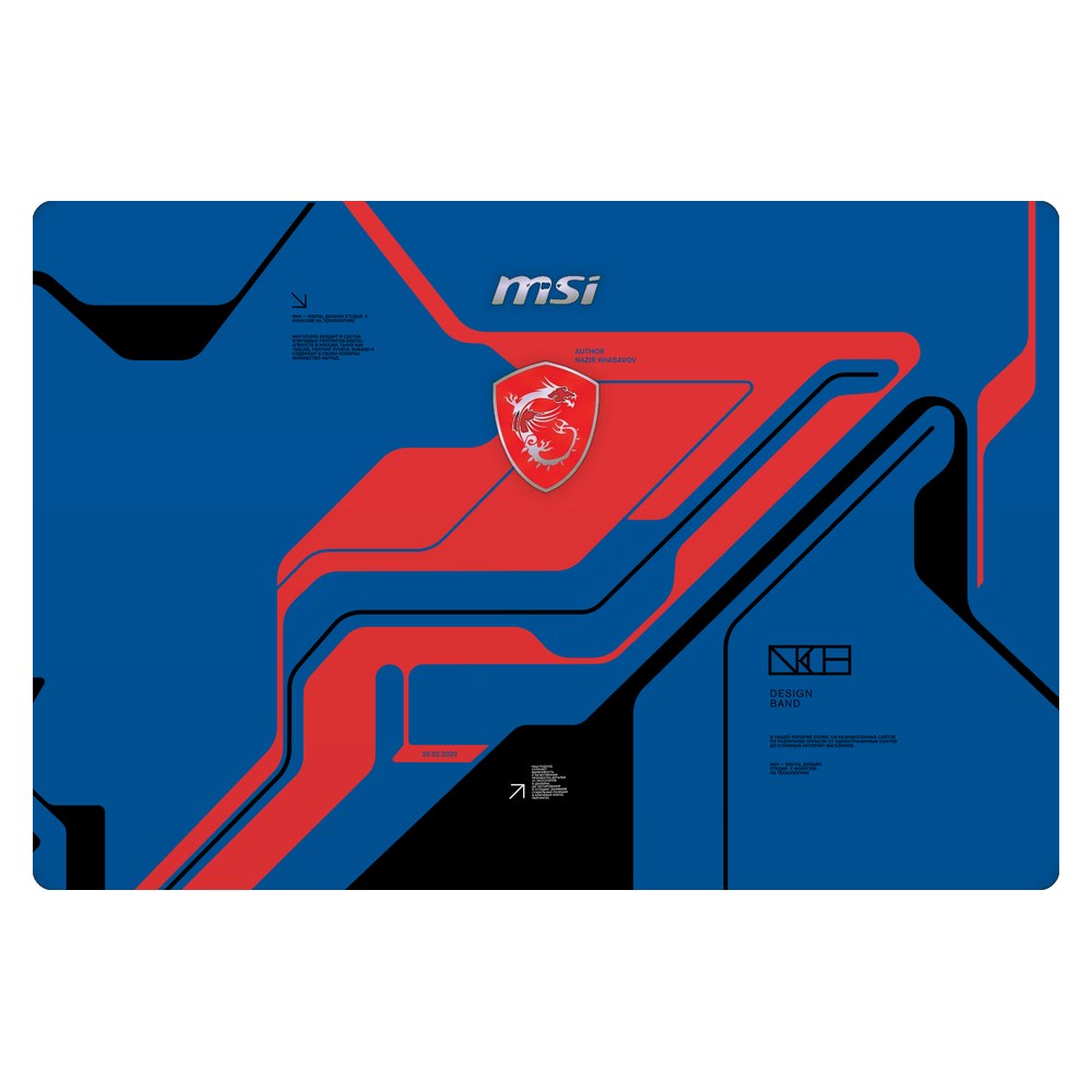 MSI GE60 2PC Apache laptop skin - Prime Blue