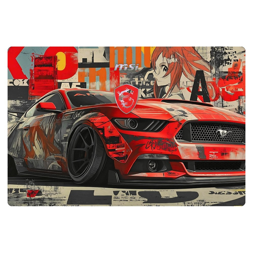MSI GE60 2PC Apache MS-16GF laptop skin - Scarlet Horsepower