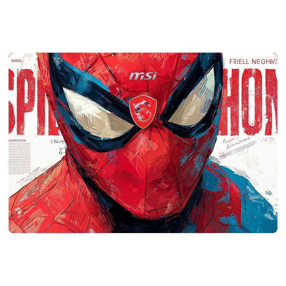 MSI GE60 2PC Apache laptop skin - Spider Sense Abstract