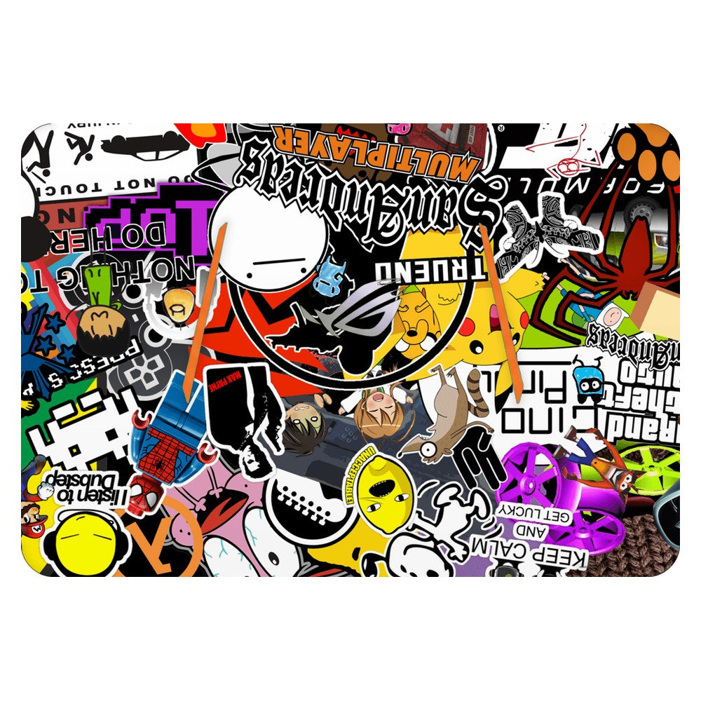 ASUS ROG GL702 laptop skin - 90s Doodle