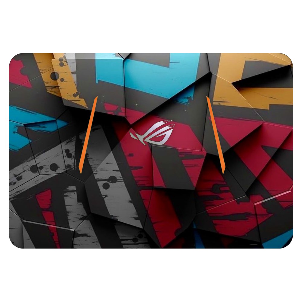 ASUS ROG Strix GL553V laptop skin - Angled Blocks