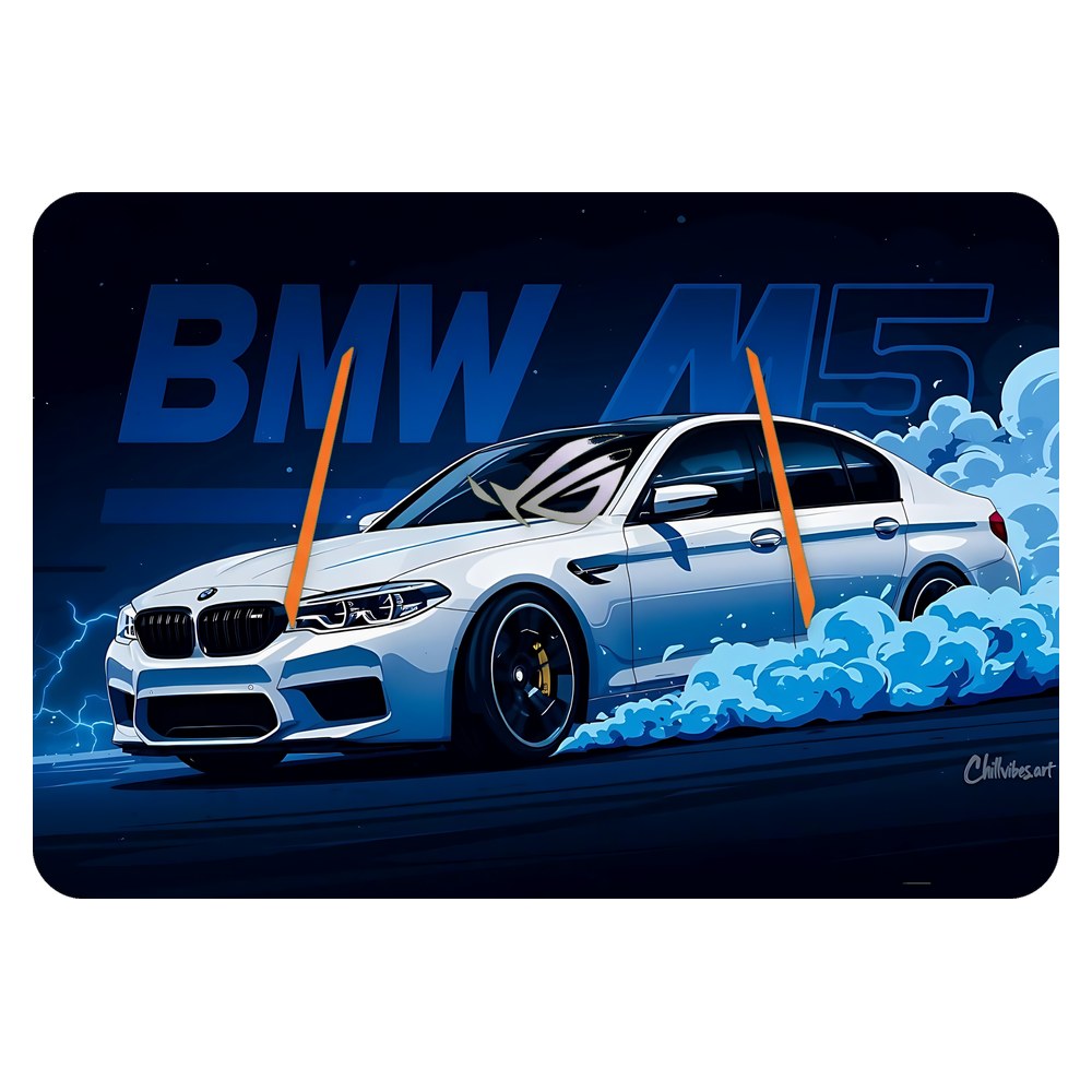 ASUS ROG GL702 laptop skin - BMW M5 Racer