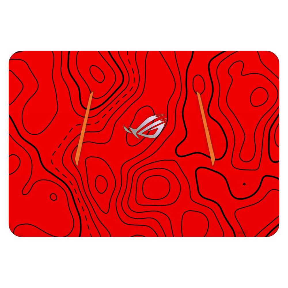 ASUS ROG Strix GL553V laptop skin - Damascus Red
