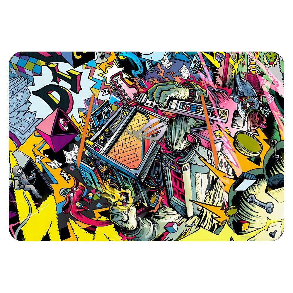 ASUS ROG GL502 laptop skin - Dizzy Doodles