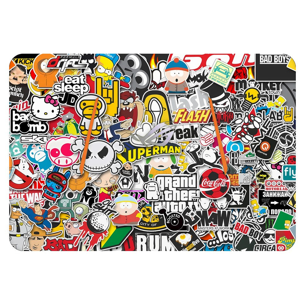 ASUS ROG GL502 laptop skin - GTA Abstract