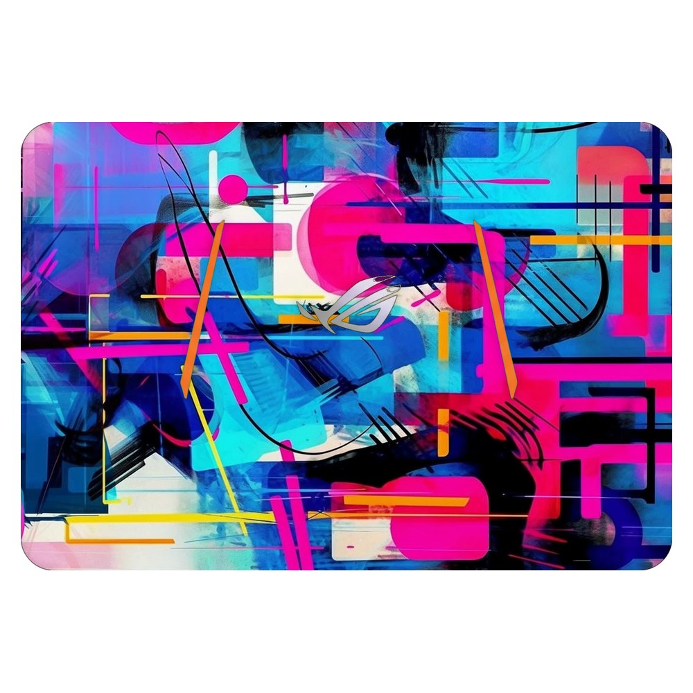 ASUS ROG GL702 laptop skin - Modern Geometric Fusion