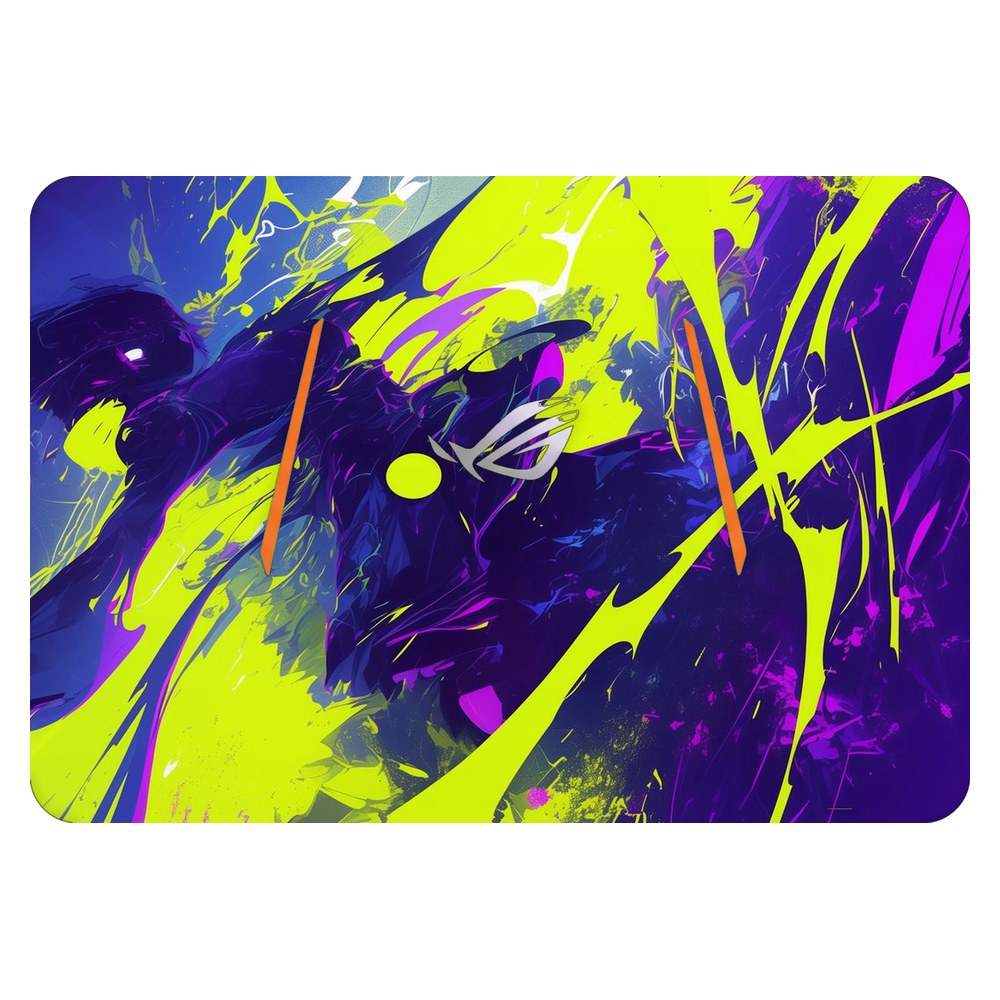 ASUS ROG GL502 laptop skin - Neon Paint Explosion