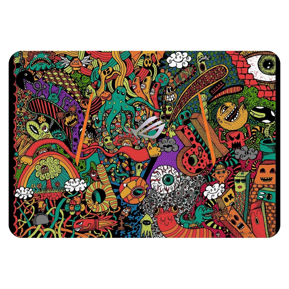 ASUS ROG GL502 laptop skin - Nogre Doodle