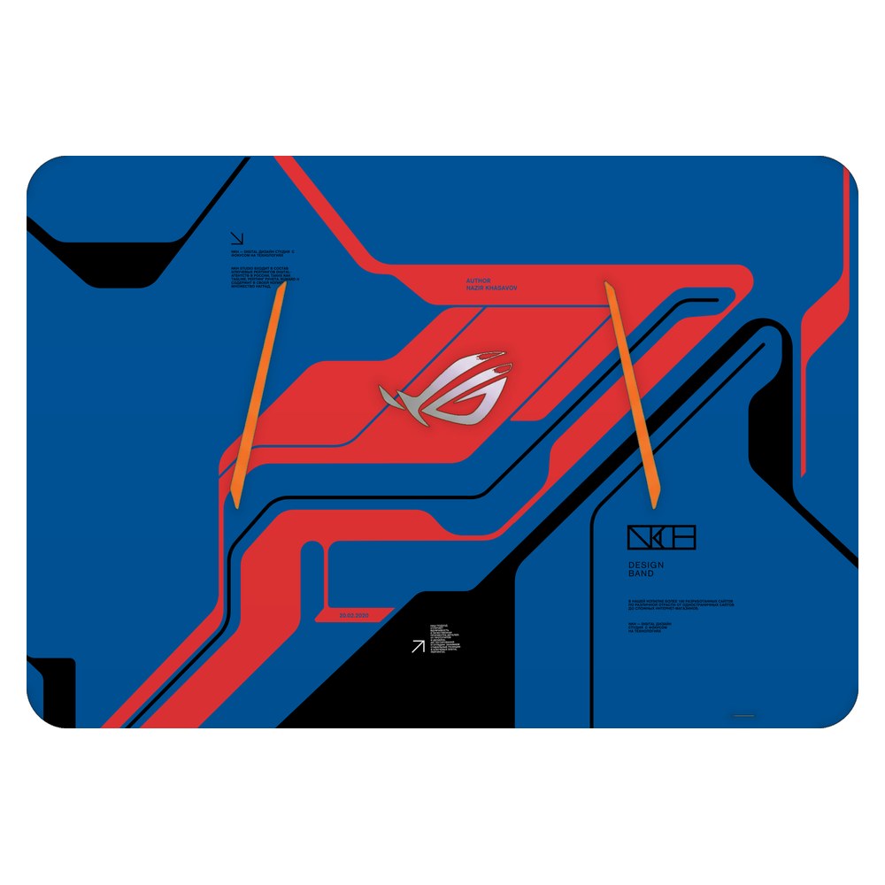 ASUS ROG GL702 laptop skin - Prime Blue