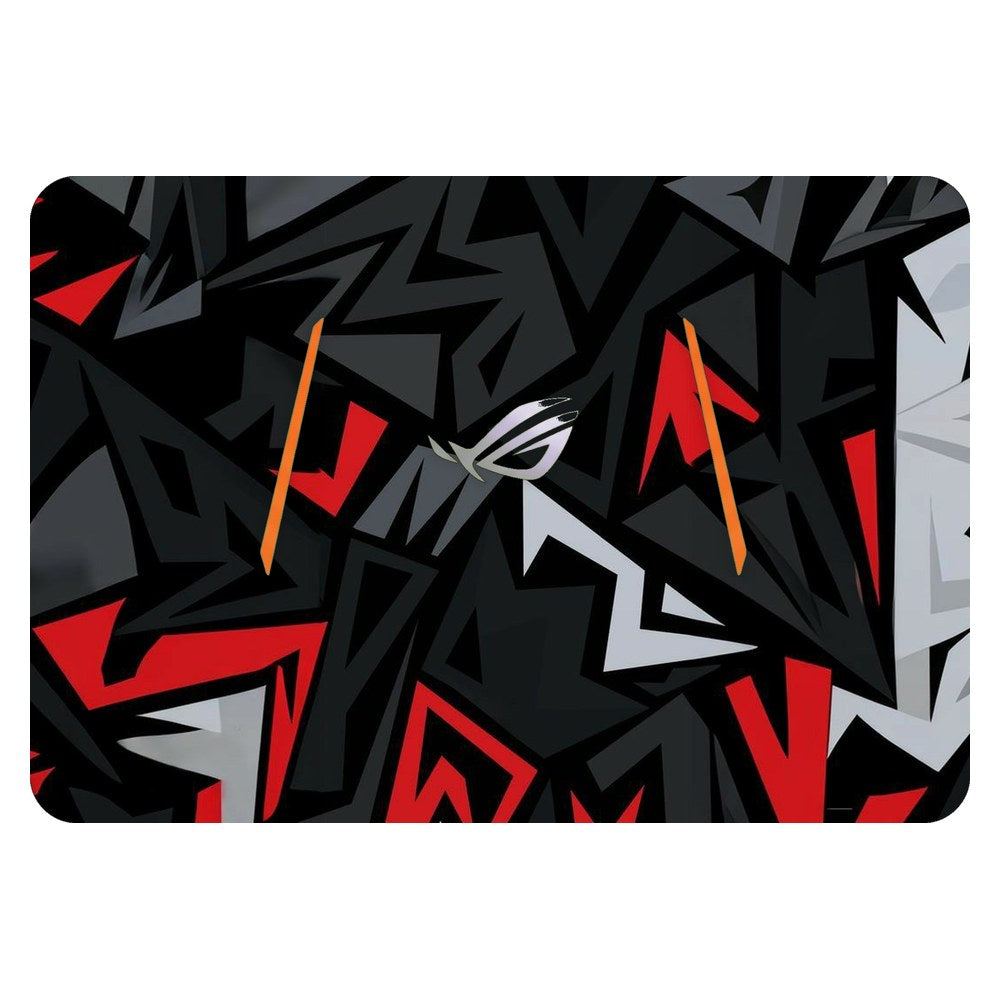 ASUS ROG Strix GL553V laptop skin - Red Graffiti