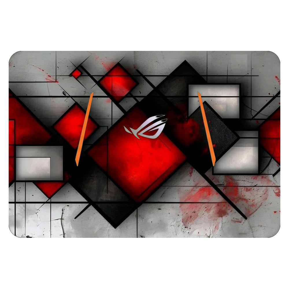 ASUS ROG Strix GL553V laptop skin - Red Squares