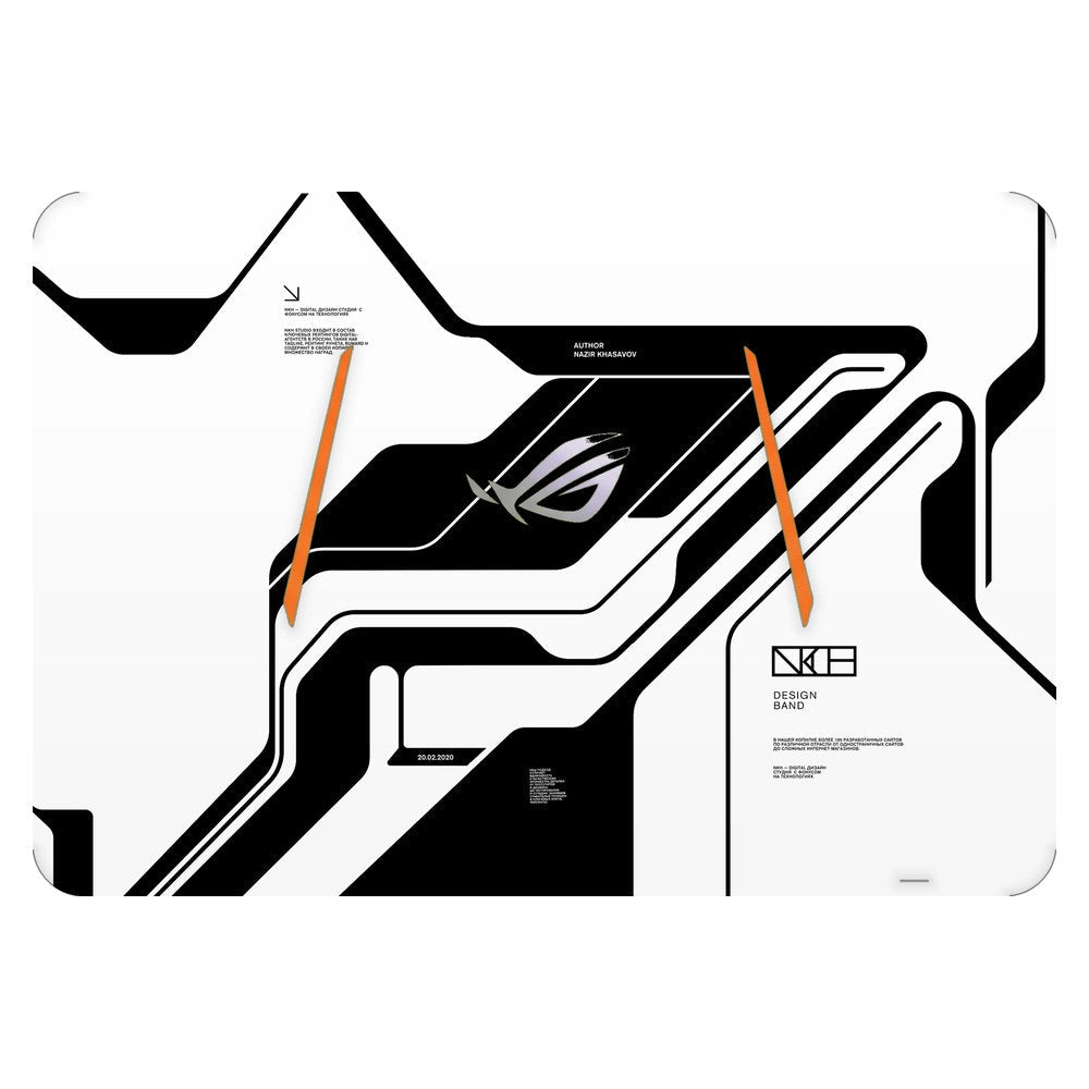 ASUS ROG GL502 laptop skin - White Cyberpunk