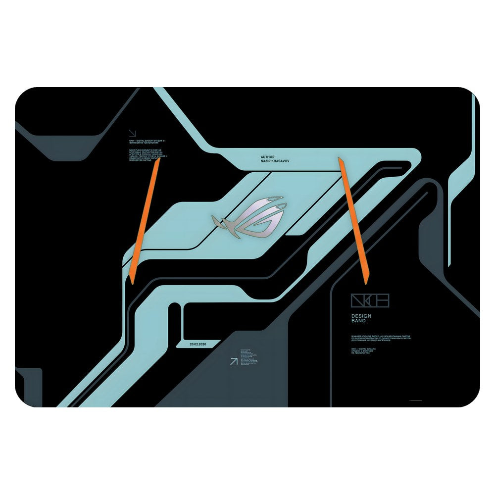 ASUS ROG Strix GL553V laptop skin - Zero OG Cyberpunk