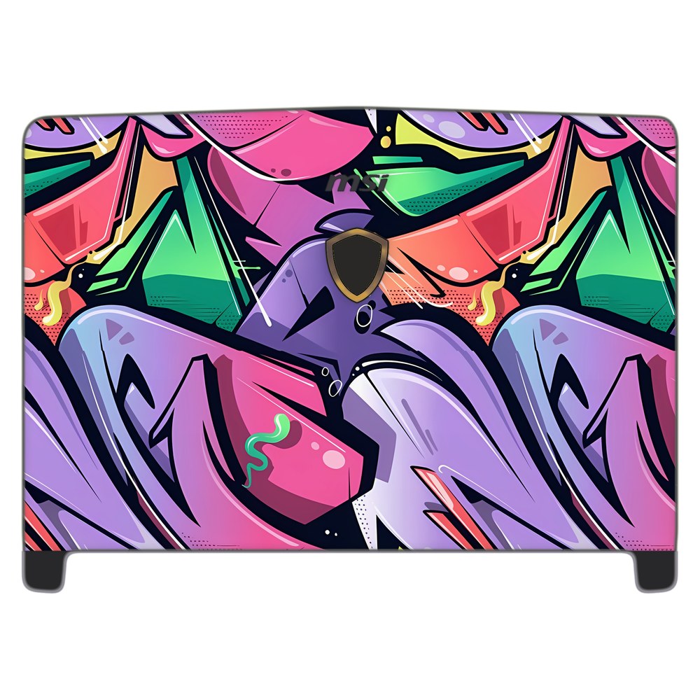 MSI Dominator Pro GT62VR-7RE laptop skin - Artic Funky