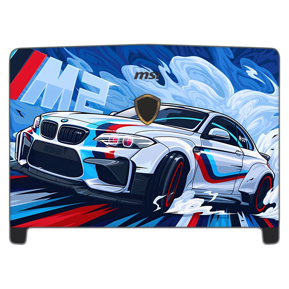 MSI Dominator Pro GT62VR-7RE laptop skin - BMW M2 Drift