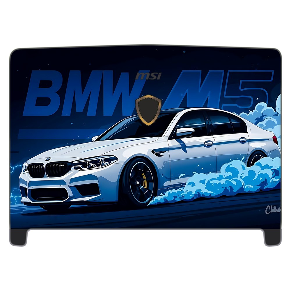 MSI Dominator Pro GT62VR-7RE laptop skin - BMW M5 Racer