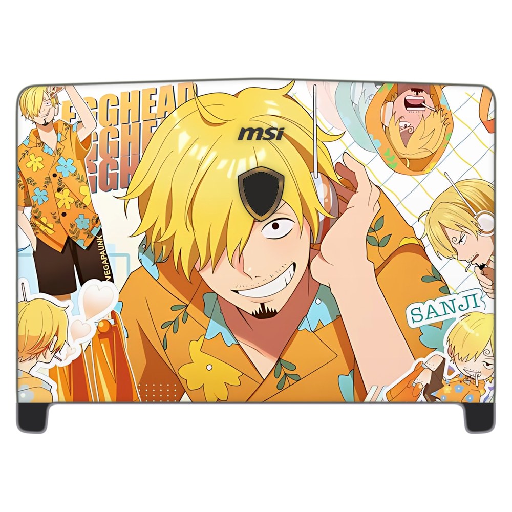 MSI Dominator Pro GT62VR-7RE laptop skin - Cyber Summer Sanji