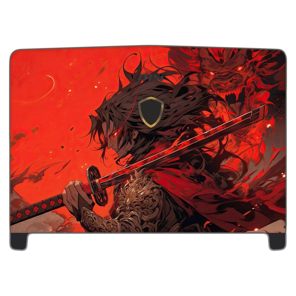 MSI Dominator Pro GT62VR-7RE laptop skin - Dragon Blade Ronin