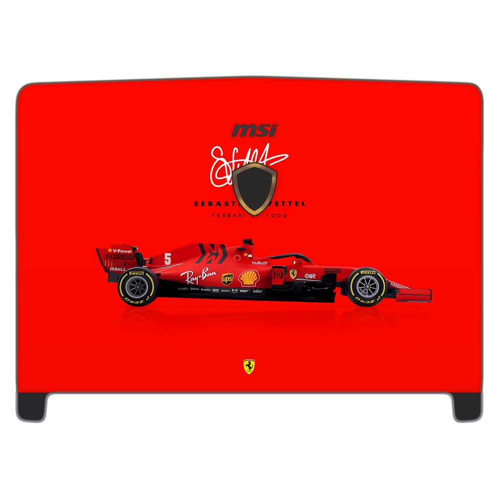 MSI Dominator Pro GT62VR-7RE laptop skin - Ferrari