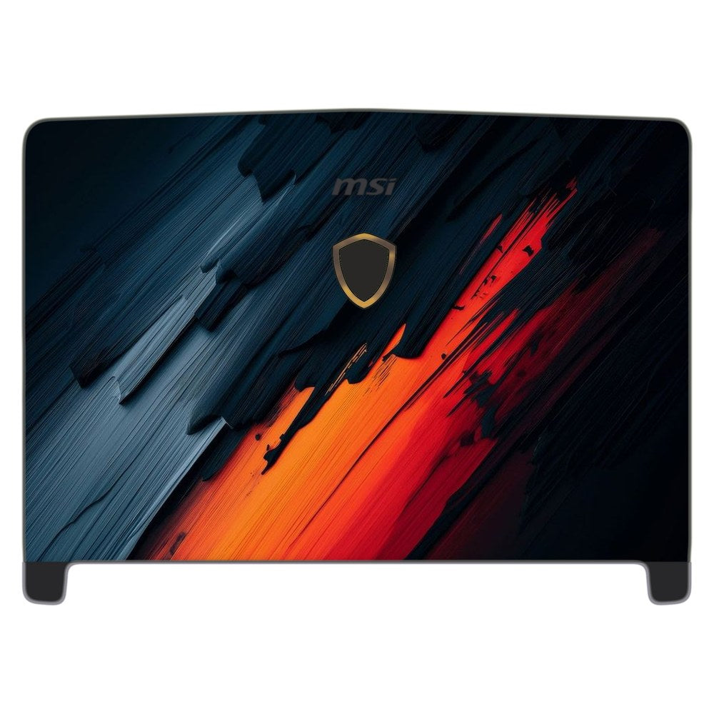 MSI Dominator Pro GT62VR-7RE laptop skin - Fire Paint Swipe