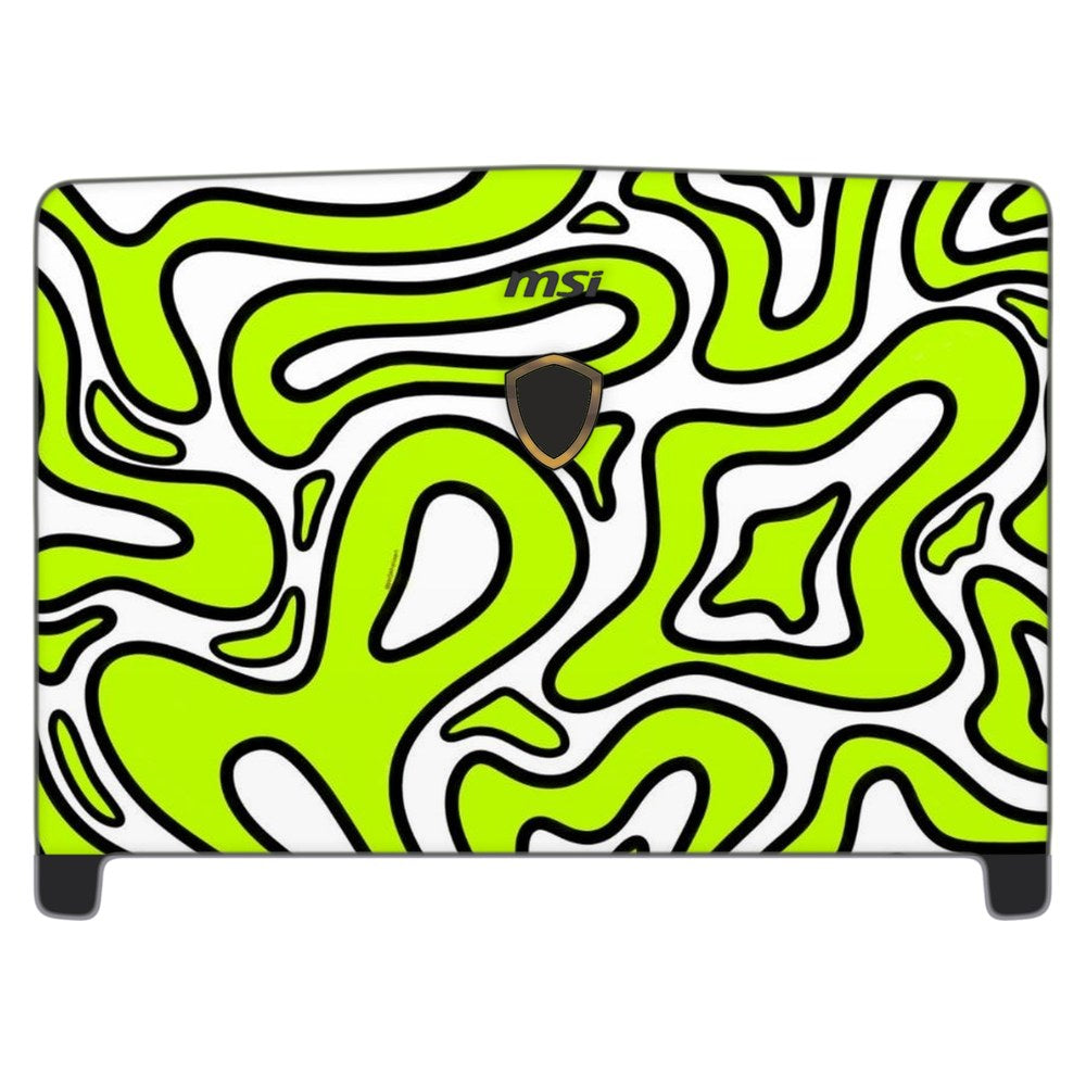 MSI Dominator Pro GT62VR-7RE laptop skin - Fluid Abstract Texture