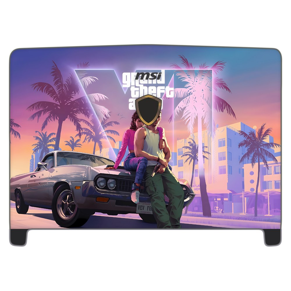 MSI Dominator Pro GT62VR-7RE laptop skin - GTA Sunset