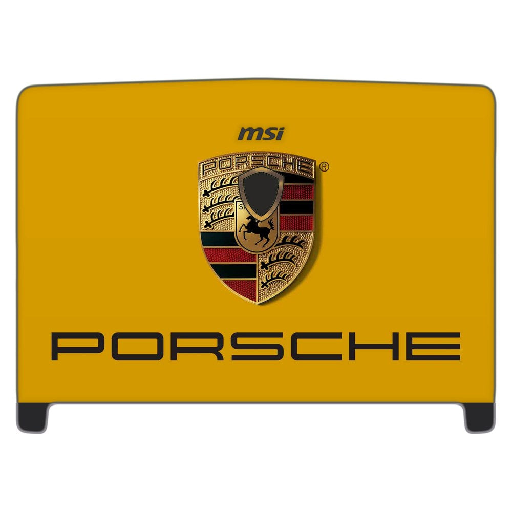 MSI Dominator Pro GT62VR-7RE laptop skin - Golden Porsche