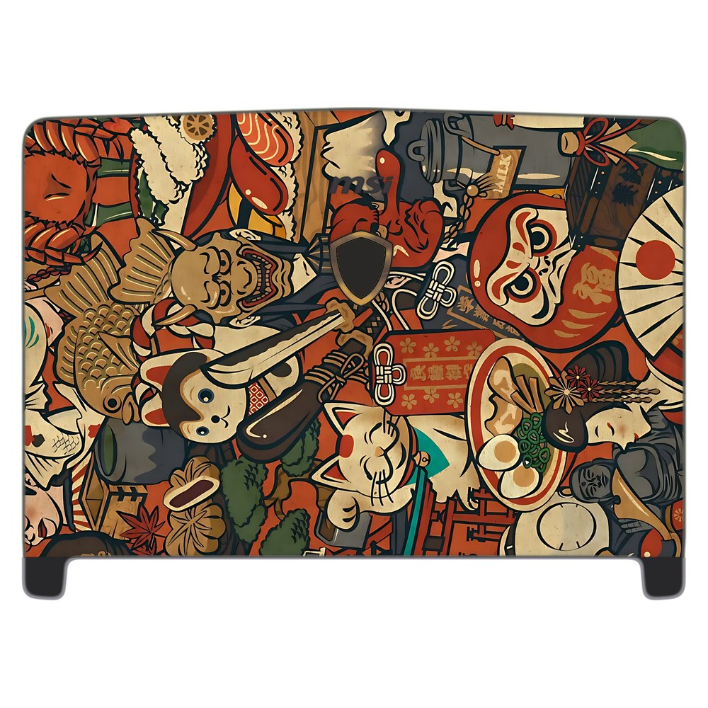 MSI Dominator Pro GT62VR-7RE laptop skin - Koi Garden