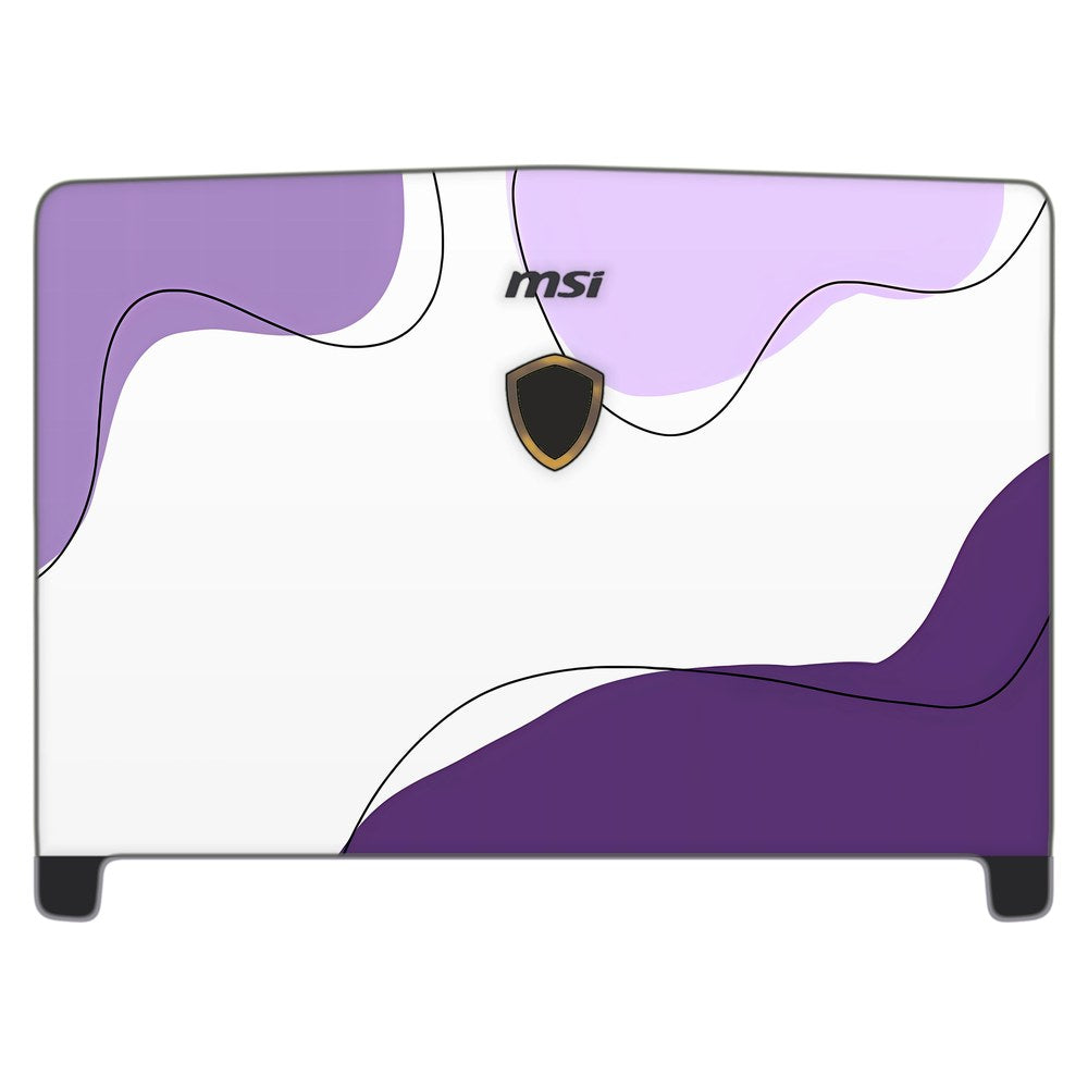 MSI Dominator Pro GT62VR-7RE laptop skin - Minim Purple