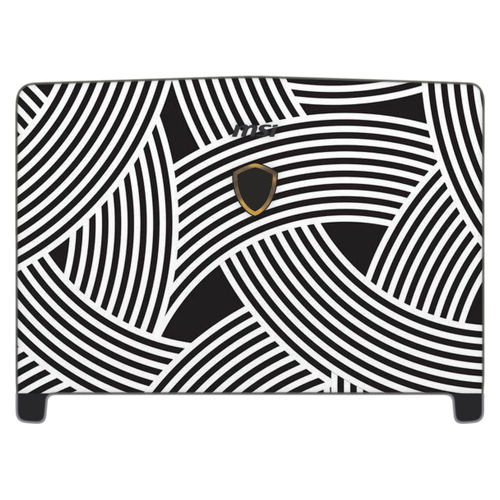 MSI Dominator Pro GT62VR-7RE laptop skin - Minimalist Optical Pattern