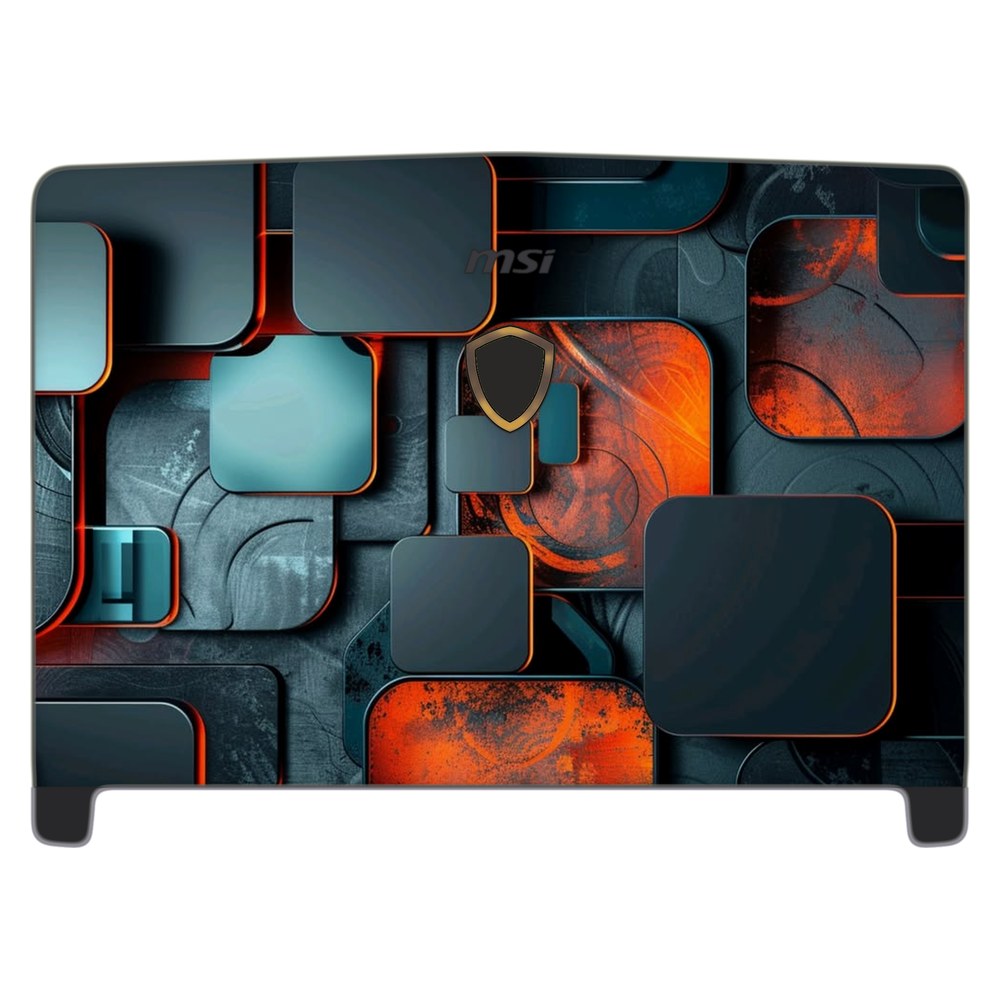 MSI Dominator Pro GT62VR-7RE laptop skin - Modern 3D Square