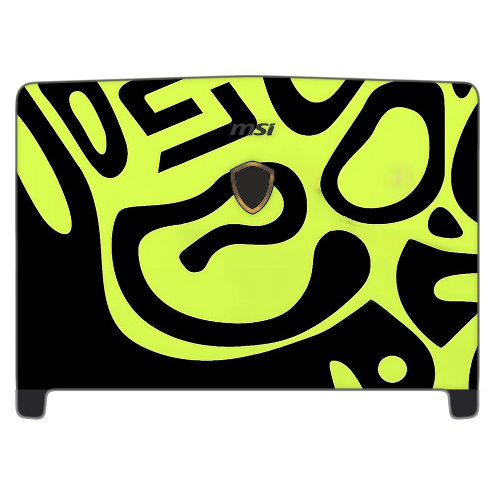 MSI Dominator Pro GT62VR-7RE laptop skin - Neon Liquid Flow