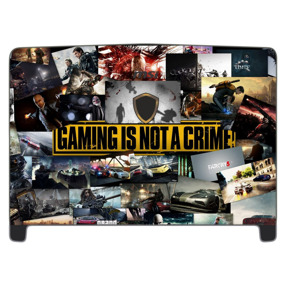 MSI Dominator Pro GT62VR-7RE laptop skin - Not A Crime