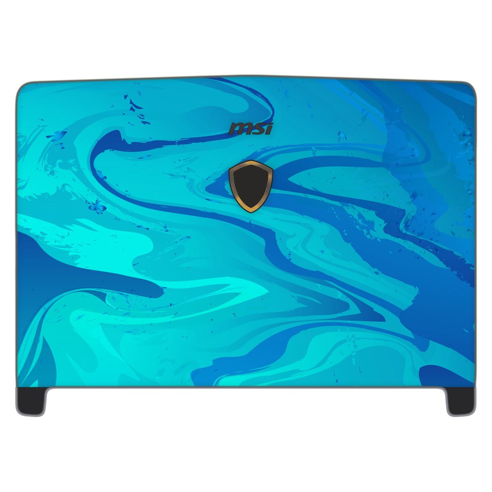 MSI Dominator Pro GT62VR-7RE laptop skin - Poseidon Blue