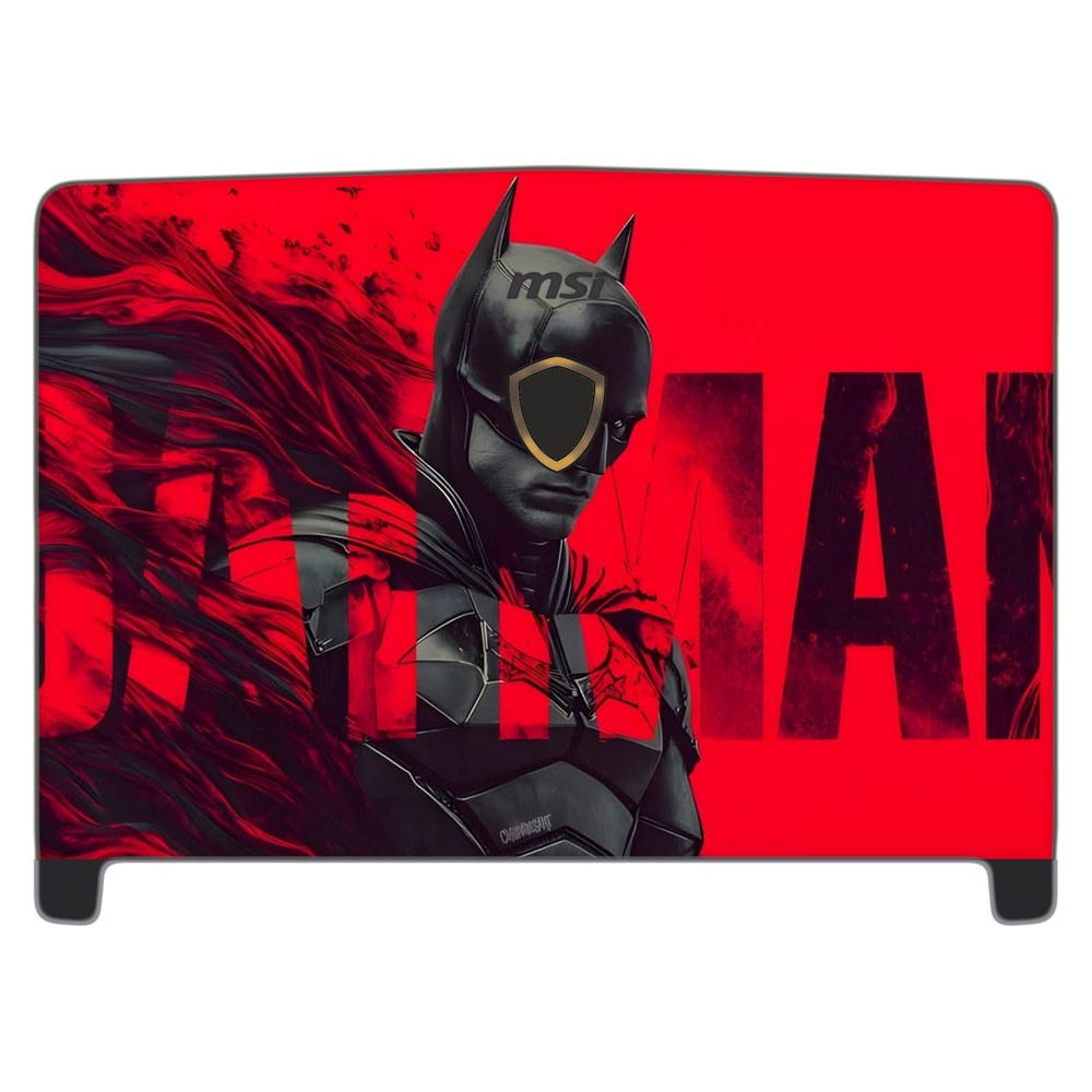 MSI Dominator Pro GT62VR-7RE laptop skin - Red Batgirl Graphic