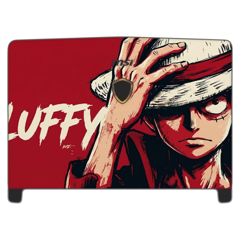 MSI Dominator Pro GT62VR-7RE laptop skin - Rubber Man Red