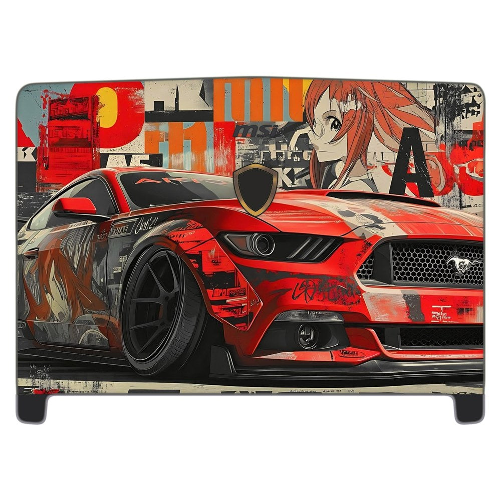MSI Dominator Pro GT62VR-7RE laptop skin - Scarlet Horsepower