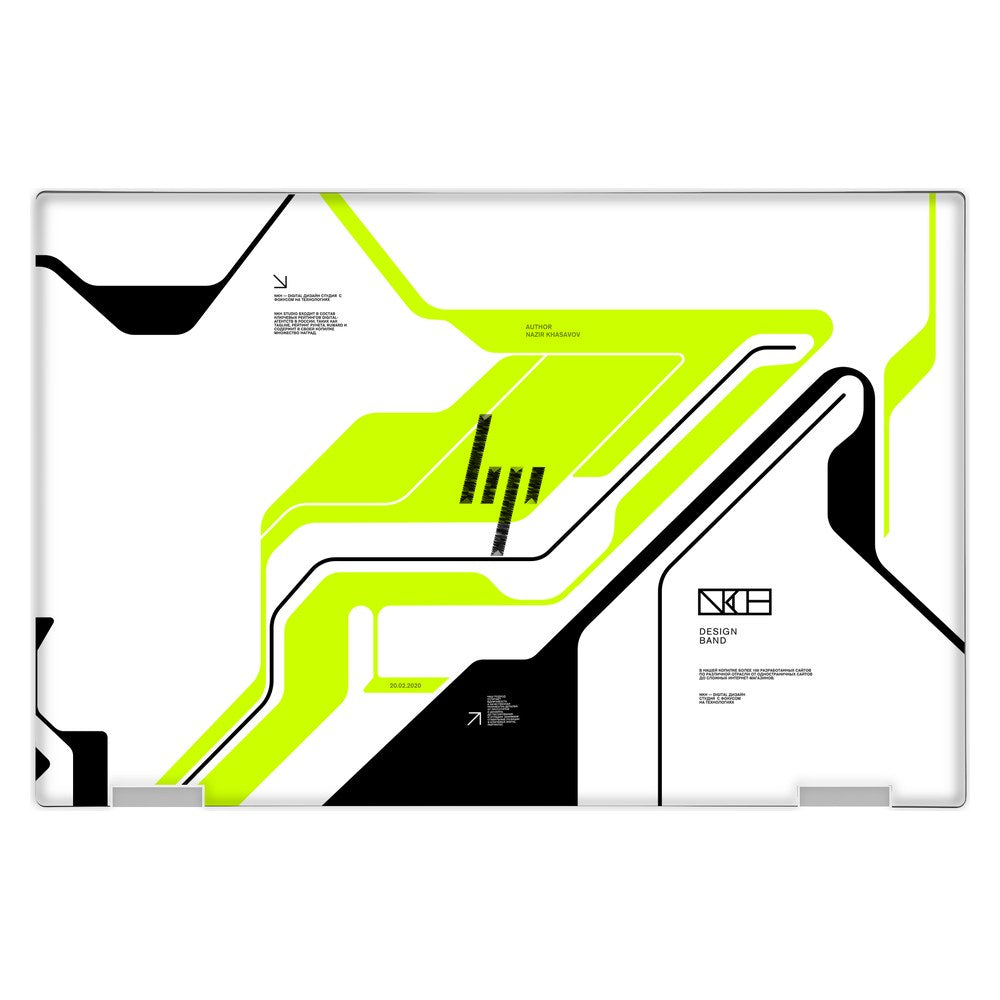 Hp Spectre X360 13 - AP0XXX laptop skin - Acid Green