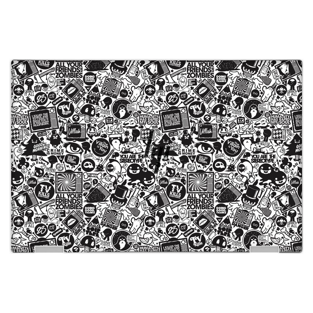 Hp Spectre X360 13T - AC000 laptop skin - All Your Friends Are Zombies