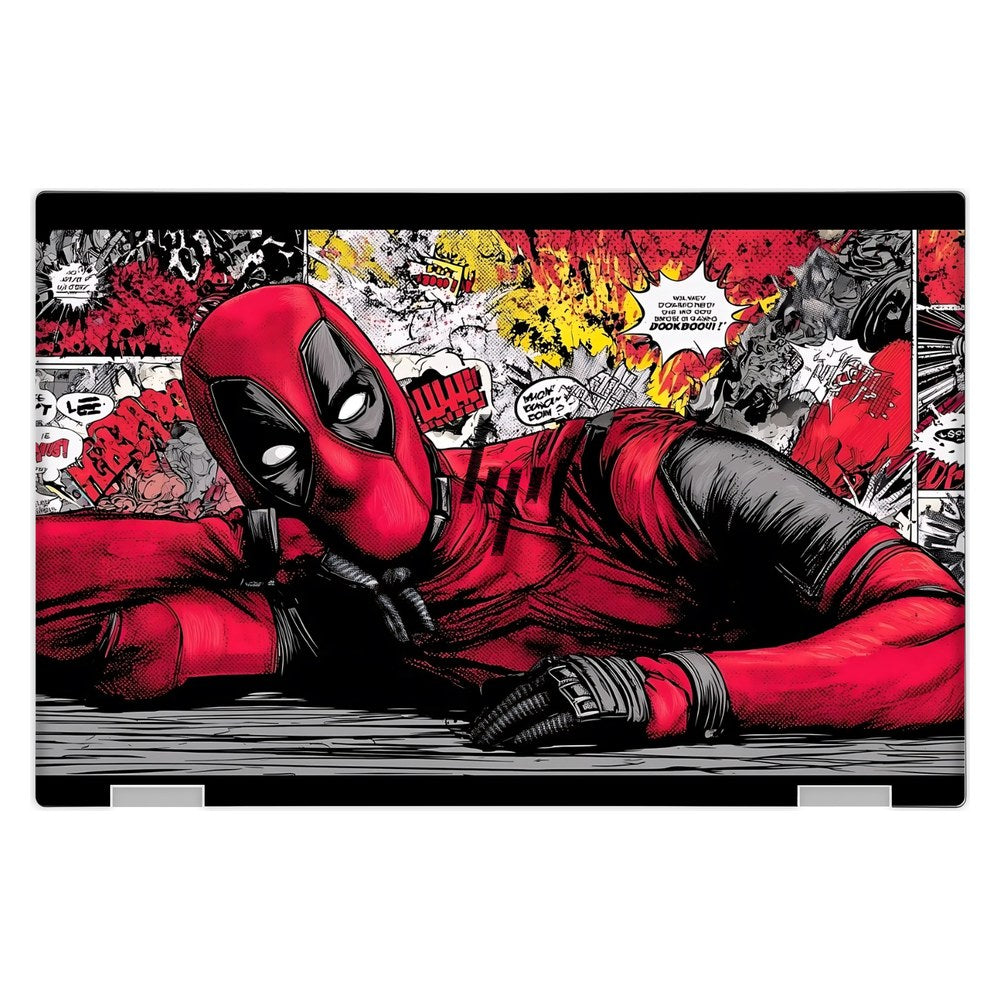 Hp Spectre X360 13 - W023DX laptop skin - Crimson Comic