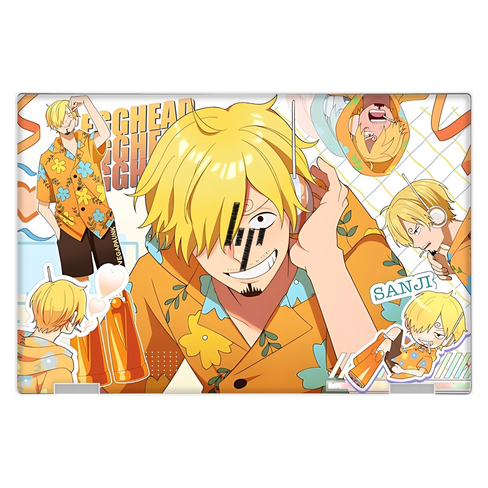 Hp Spectre X360 13T - AC000 laptop skin - Cyber Summer Sanji