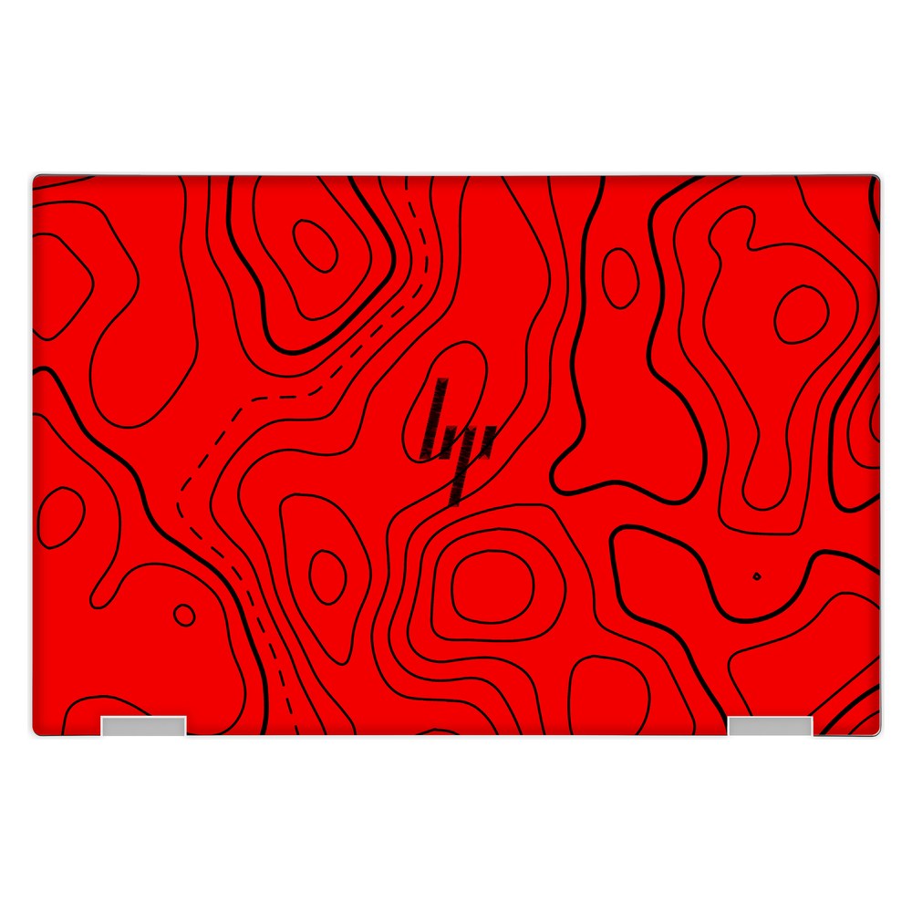Hp Spectre X360 13 - W023DX laptop skin - Damascus Red