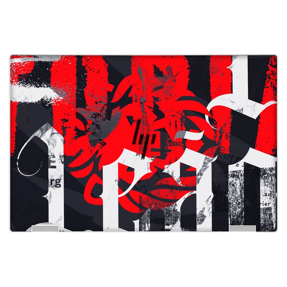 Hp Spectre X360 13 - AP0XXX laptop skin - Distressed Red Art