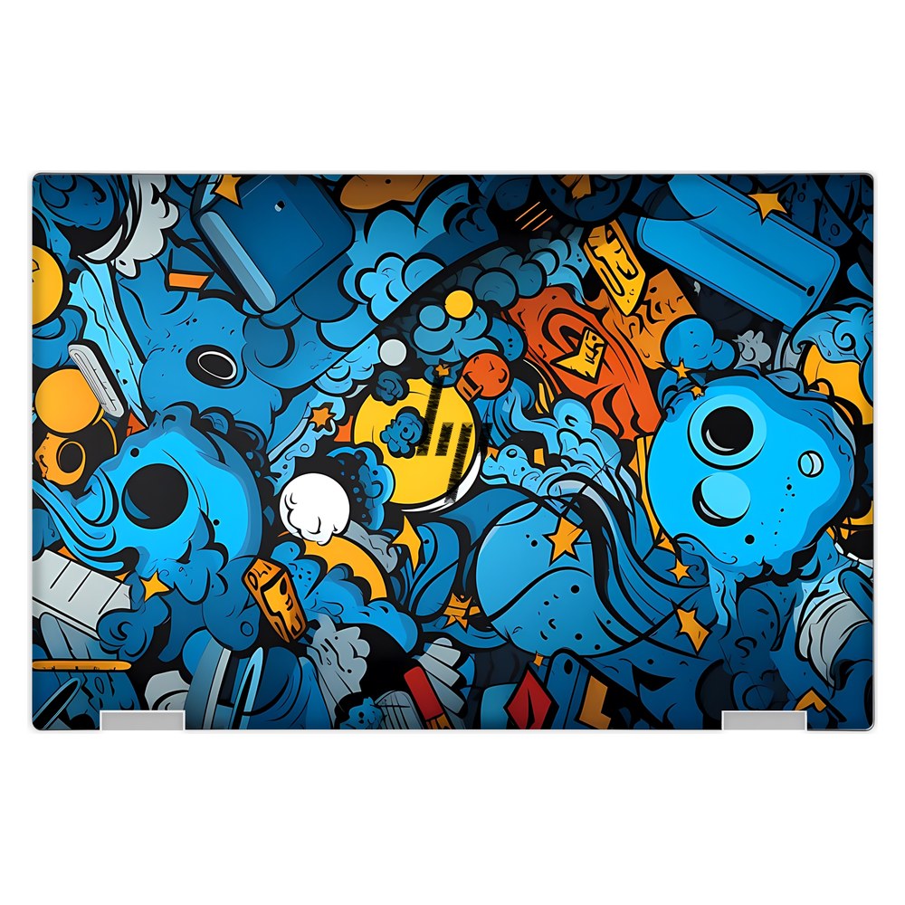 Hp Spectre X360 13 - W023DX laptop skin - Doodle Frenzy
