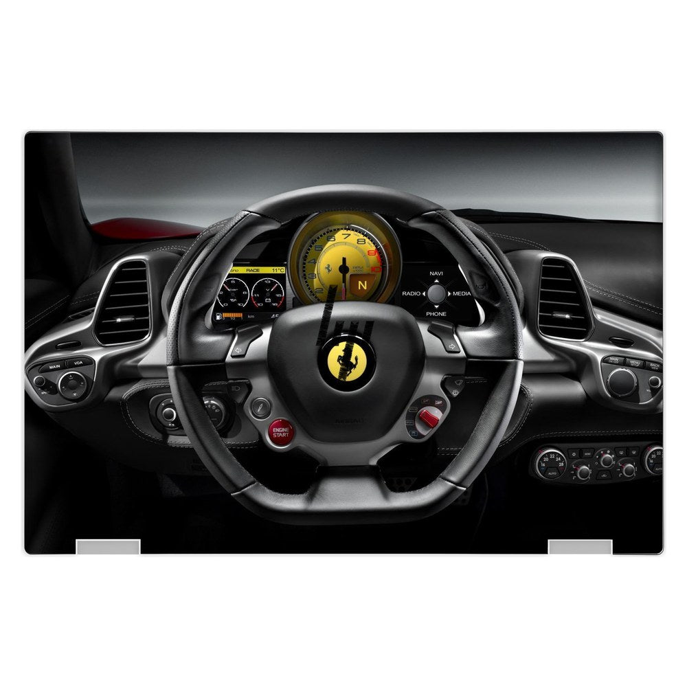Hp Spectre X360 13T - AC000 laptop skin - Ferrari Cockpit