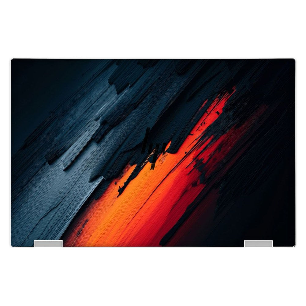 Hp Spectre X360 13 - AP0XXX laptop skin - Fire Paint Swipe