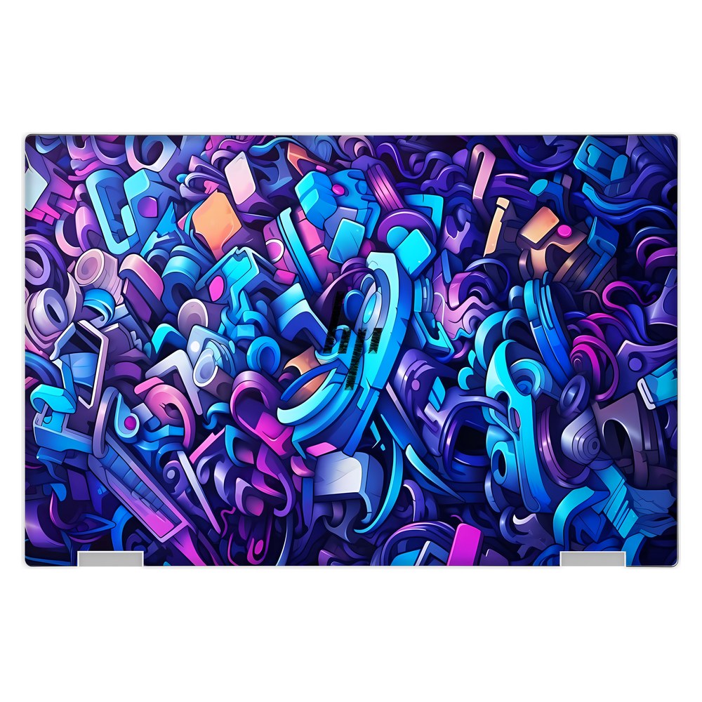 Hp Spectre X360 13T - AC000 laptop skin - Graffiti B2